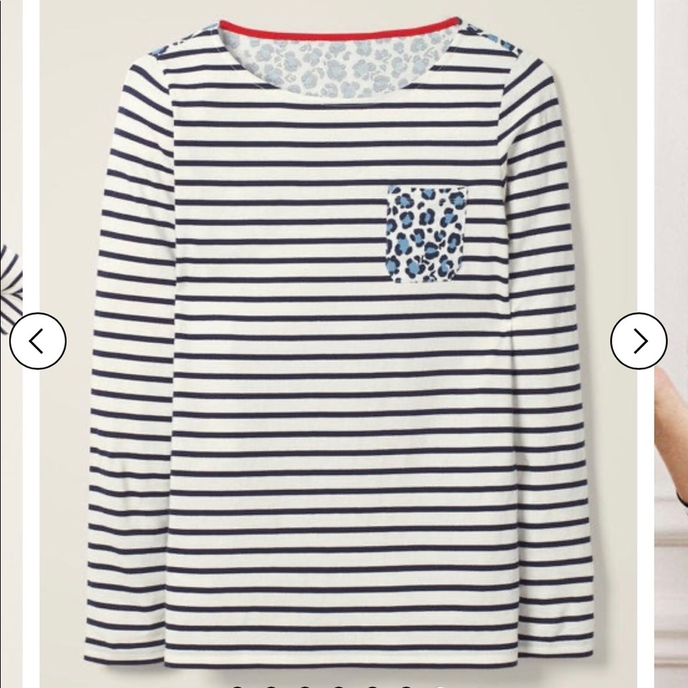 Boden Long Sleeve Breton NWT
